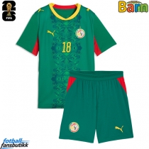 Senegal Ismaila Sarr #18 Bortedraktsett Barn EM 2024 Kortermet (+ Korte bukser)